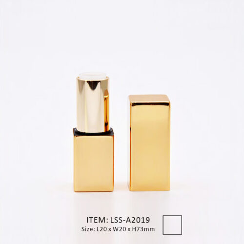 Pure golden Empty Lipstick Tubes