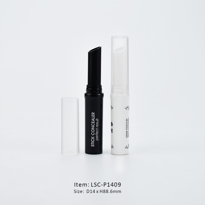 Slim Lip Balm Tube made in Youthful style equipped with a transparent cap