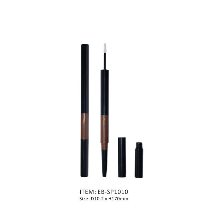 EB-SP1010-Double End Eyebrow Pencil - B Empty Double End Eyebrow Pencil in Small Size with a Brush