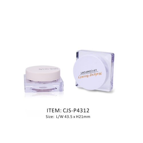 wholesale & custom 5g plasitc cosmetic jar as makeup packaging container