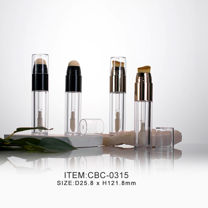 wholesale custom Makeup Concealer packaging Bottle With Flock Applicator