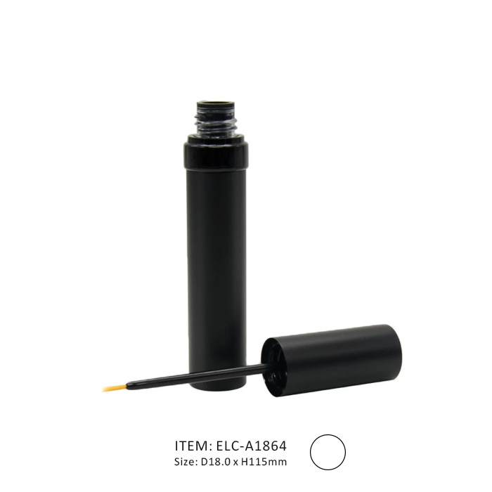 Dark Refillable Aluminum Eyeliner Tube in Large Volume with an Unique Tube
