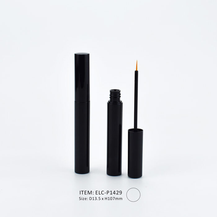 Dark Circular Eyeliner Tube Produced in Slim Shape