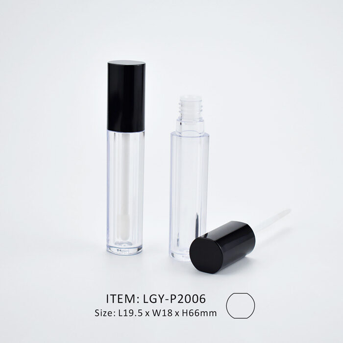 Stylish Lip Gloss Tube made in Irregular Retangular shape