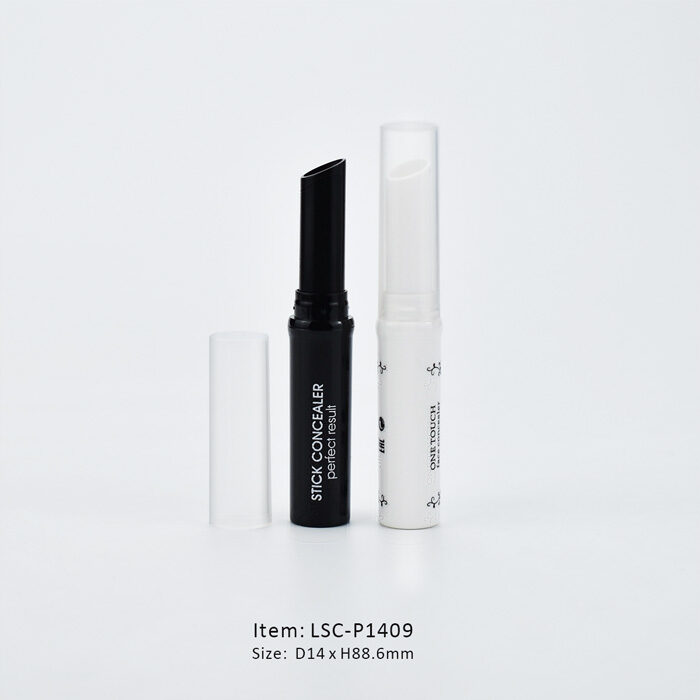 Slim Lip Balm Tube made in Youthful style equipped with a transparent cap