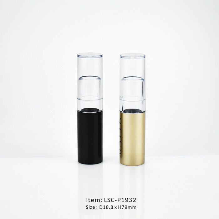 Transparent Cap Lipstick Tube made in an Elegant style