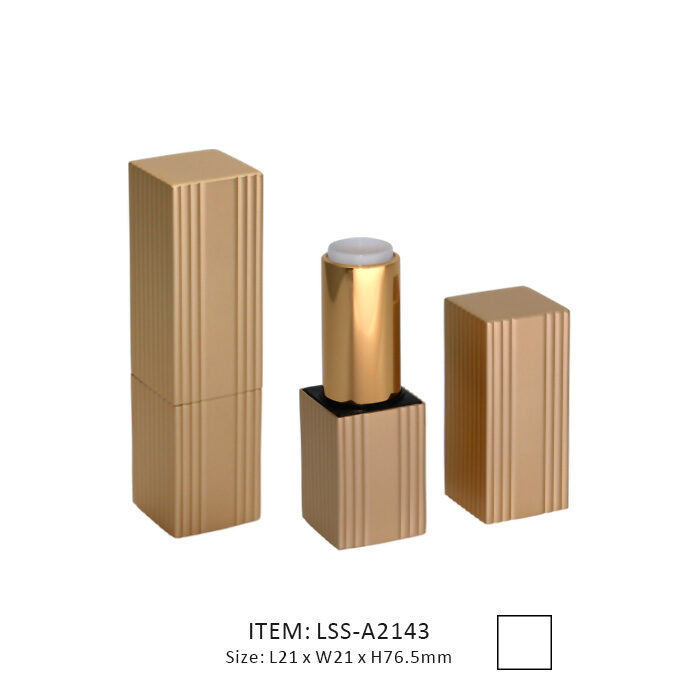 Stylish Custom Lipstick Tube with a pattern on the lipstick tube surface