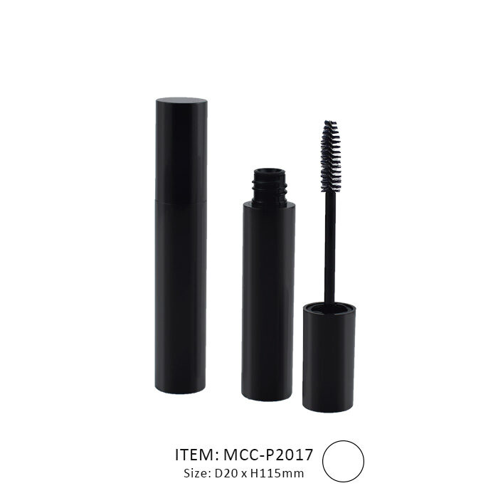 Black Classic Mascara Tube in Large Volume and equipped with a brush