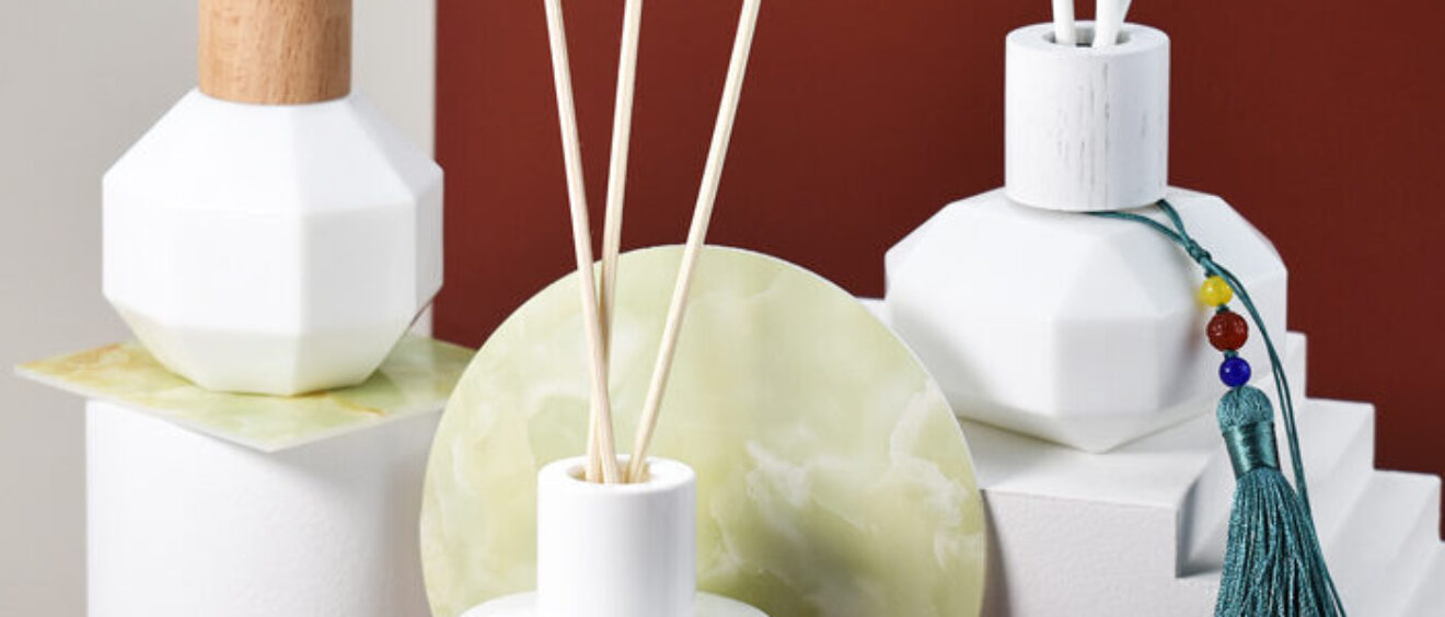 new collection of aroma reed diffuser bottles manufactured by Rayuen