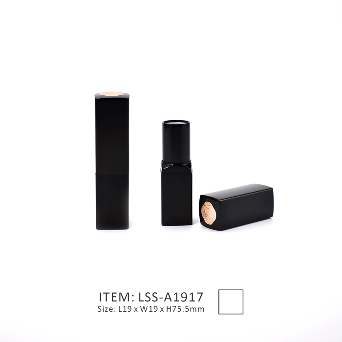 aluminum plastick lipstick case with sleek surface